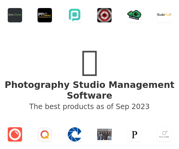 The best Photography Studio Management products