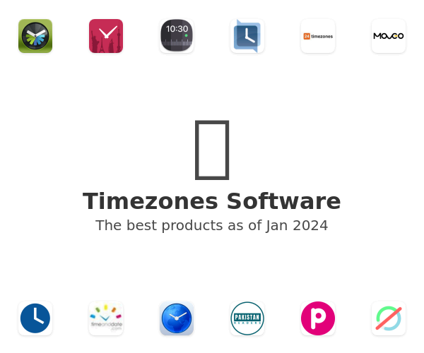 The best Timezones products