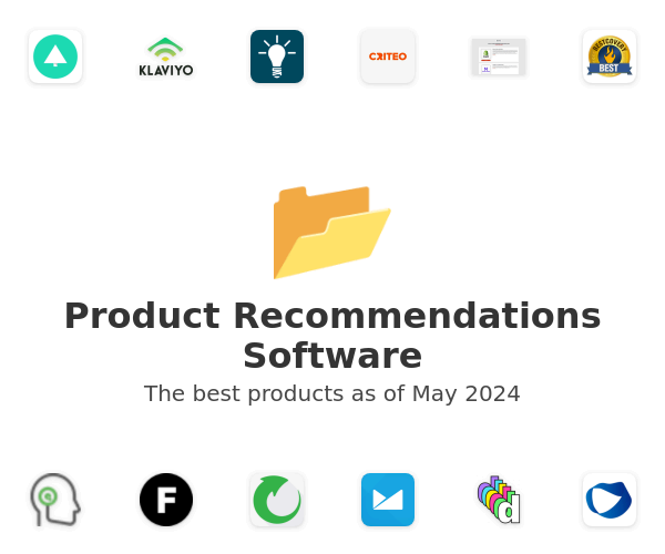 The best Product Recommendations products