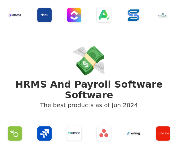 The best HRMS And Payroll Software products