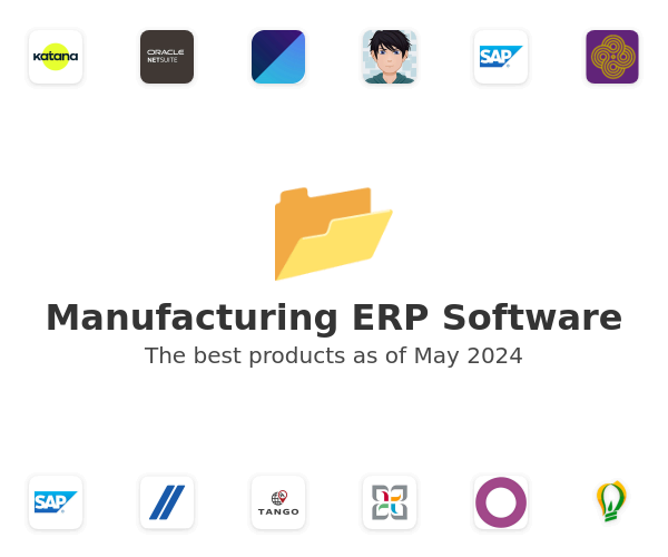 The best Manufacturing ERP products