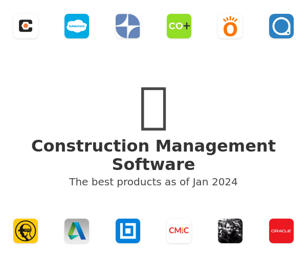 The best Construction Management products