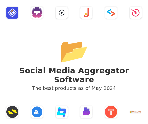 The best Social Media Aggregator products