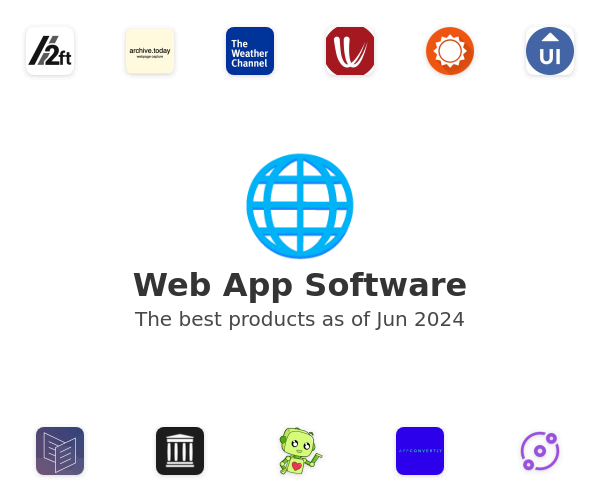 The best Web App products