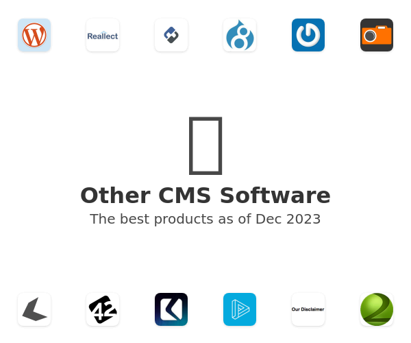 The best Other CMS products