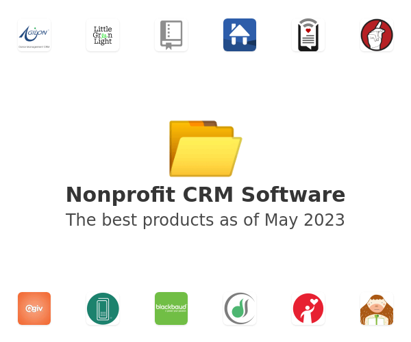 The best Nonprofit CRM products