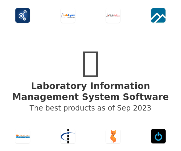 The best Laboratory Information Management System products