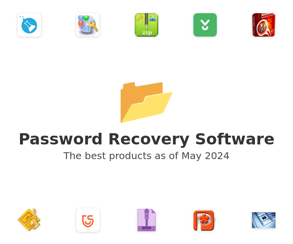 The best Password Recovery products