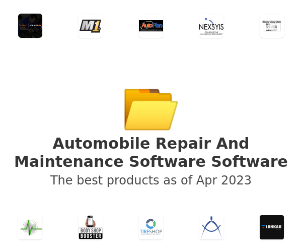 The best Automobile Repair And Maintenance Software products