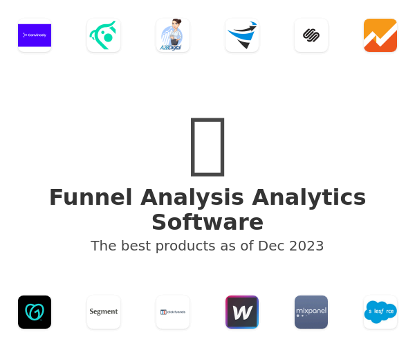 The best Funnel Analysis Analytics products