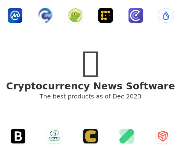 The best Cryptocurrency News products