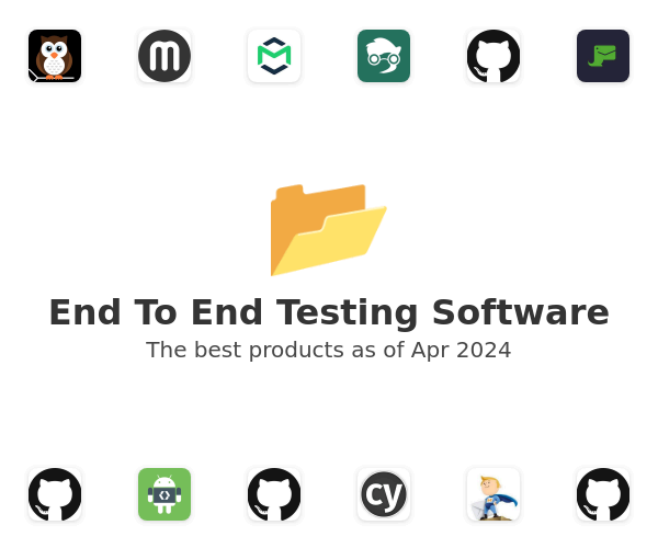 The best End To End Testing products