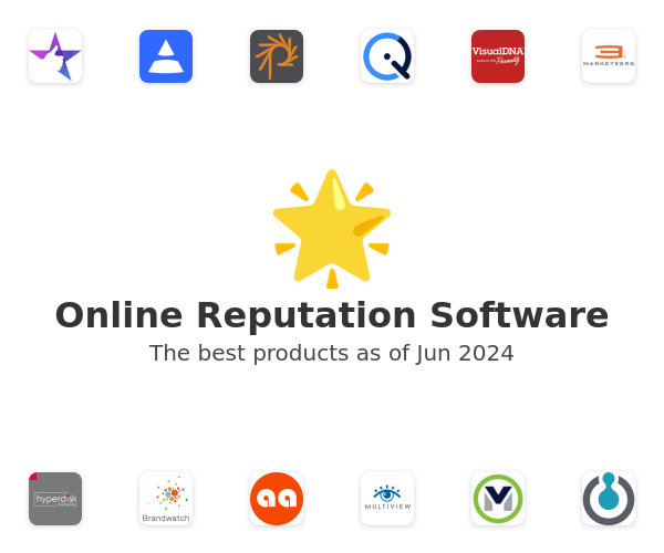The best Online Reputation products
