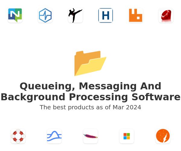 The best Queueing, Messaging And Background Processing products
