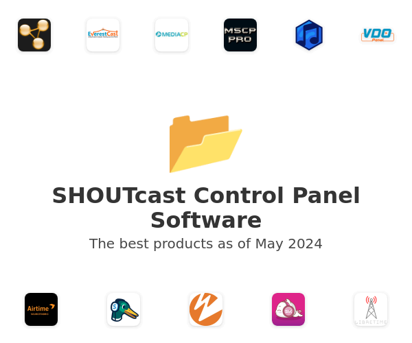 The best SHOUTcast Control Panel products