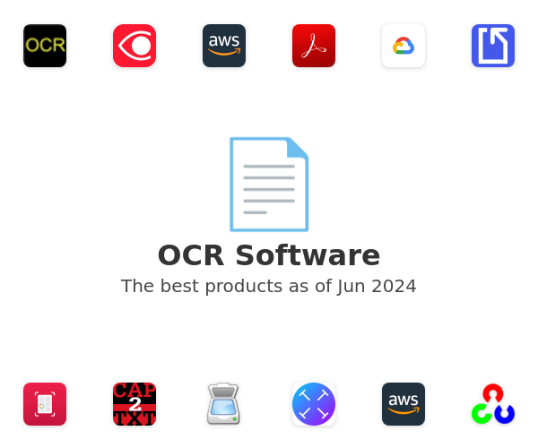 The best OCR products
