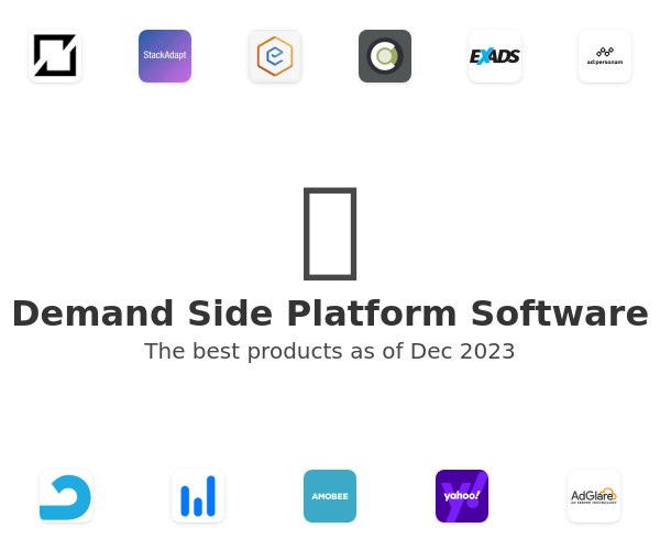 The best Demand Side Platform products