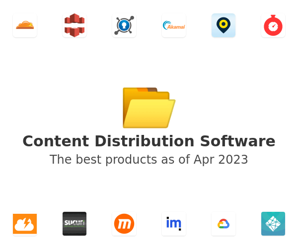 The best Content Distribution products