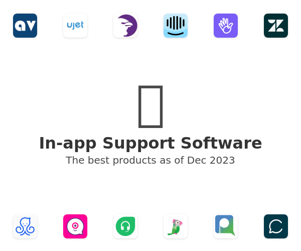 The best In-app Support products