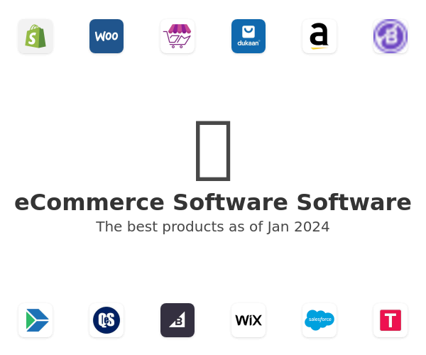 The best eCommerce Software products