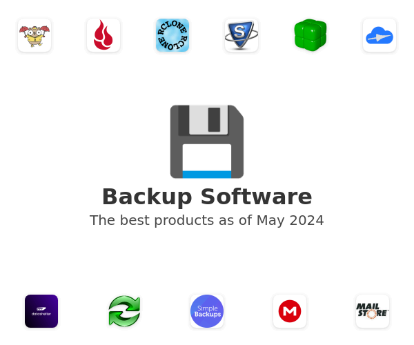 The best Backup products
