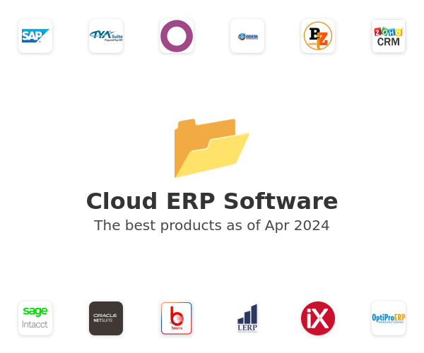 The best Cloud ERP products