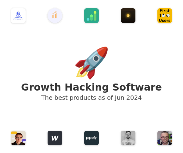 The best Growth Hacking products