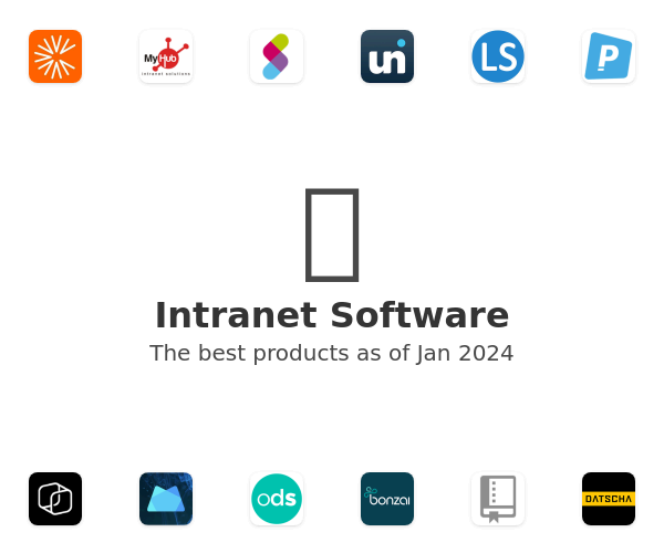 The best Intranet products