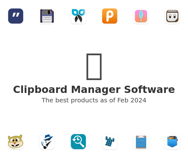 The best Clipboard Manager products