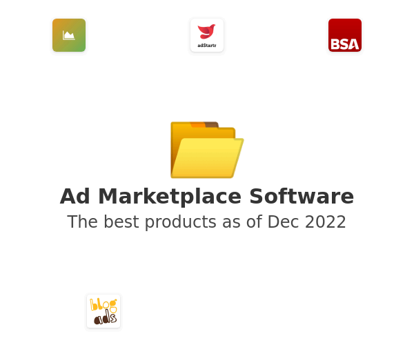 The best Ad Marketplace products