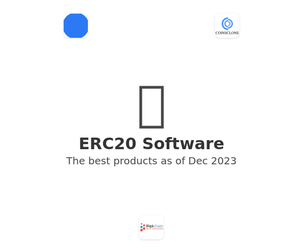 The best ERC20 products