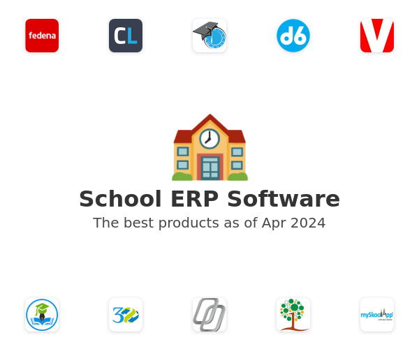 The best School ERP products