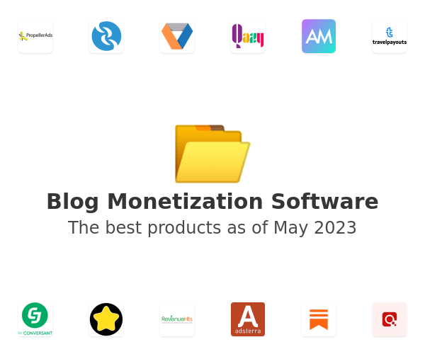 The best Blog Monetization products