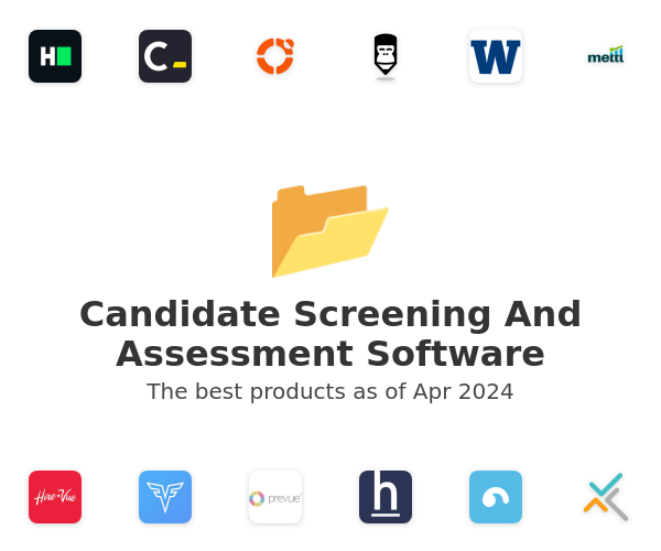 The best Candidate Screening And Assessment products