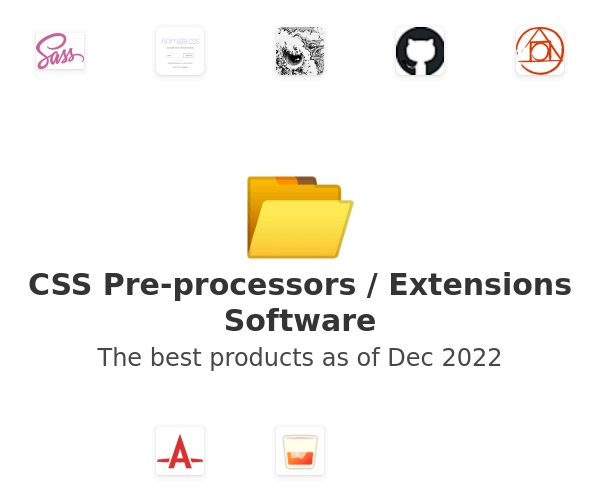 The best CSS Pre-processors / Extensions products