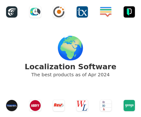 The best Localization products