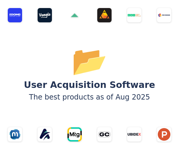 The best User Acquisition products