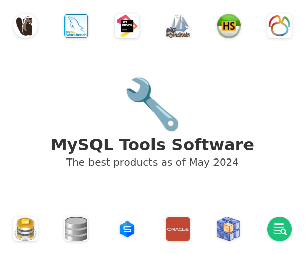 The best MySQL Tools products