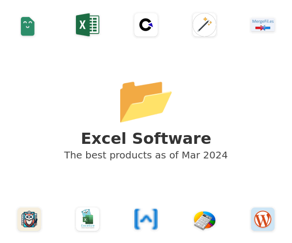 The best Excel products