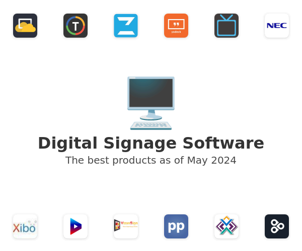The best Digital Signage products