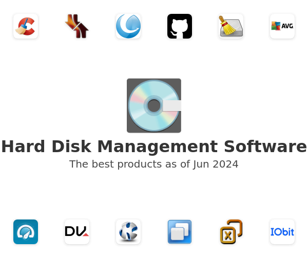 The best Hard Disk Management products