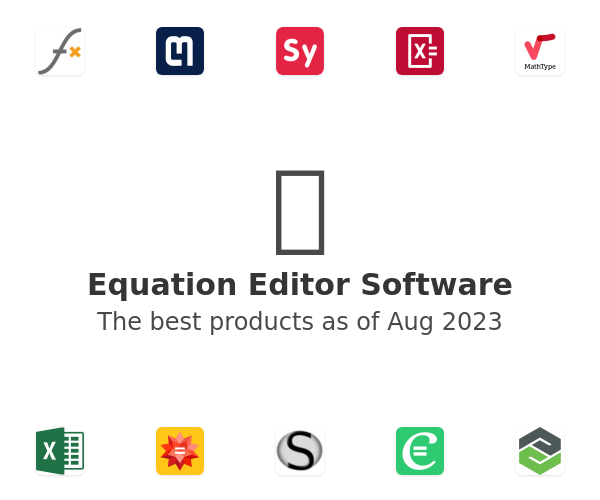 The best Equation Editor products