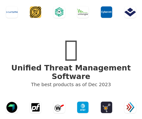 The best Unified Threat Management products