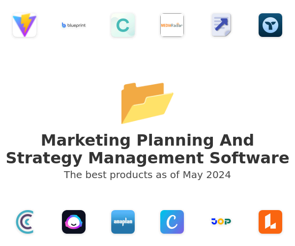 The best Marketing Planning And Strategy Management products