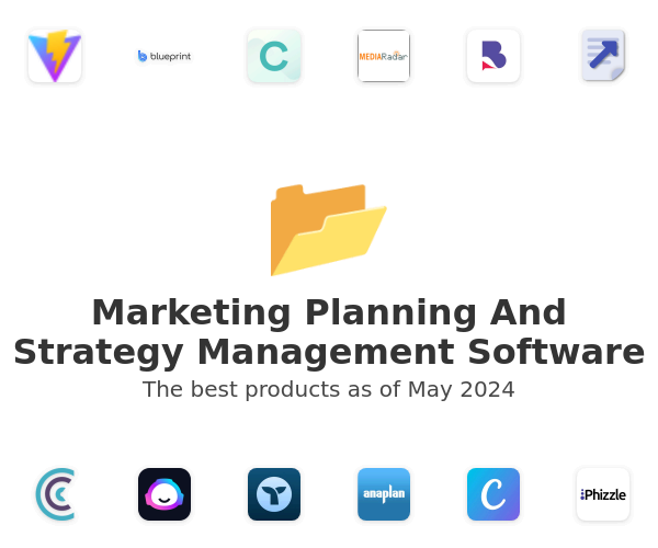 The best Marketing Planning And Strategy Management products