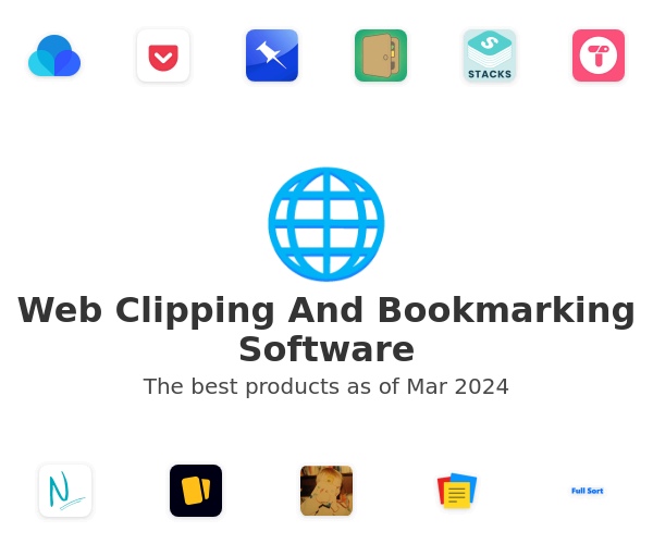 The best Web Clipping And Bookmarking products