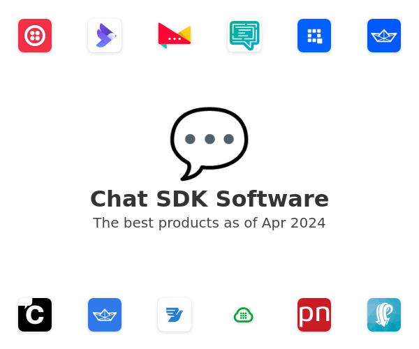 The best Chat SDK products