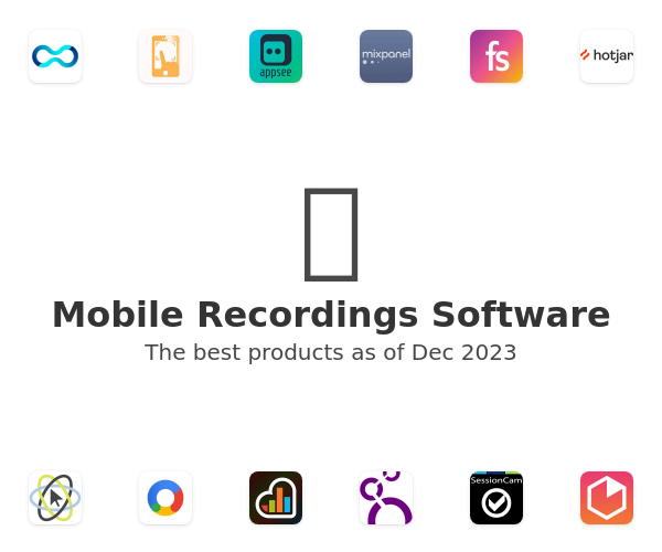 The best Mobile Recordings products