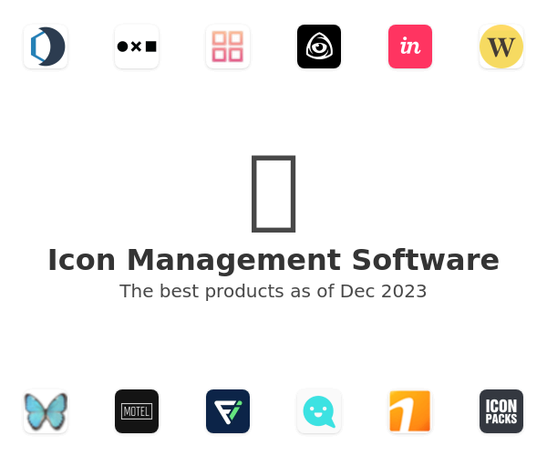 The best Icon Management products