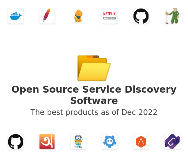 The best Open Source Service Discovery products